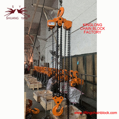 Vital Type Hand Chain Block, Chain Hoist Motor Madencilik kaldırma aracı